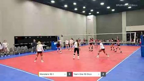Monsters 18-1 vs Team One 18 Onyx - 2022 JVA World Challenge presented by Nike - Expo Only