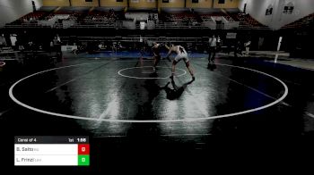 157 lbs Consi Of 4 - Blake Saito, Brown University vs Luca Frinzi, Lehigh