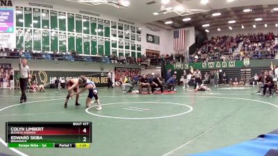 120 lbs Quarterfinal - Colyn Limbert, Buckeye (Medina) vs Edward Skiba, Brunswick