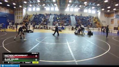 132 Blue Round 4 - Blake Walker, Jensen Beach vs Matthew Archambault, Olympic Heights