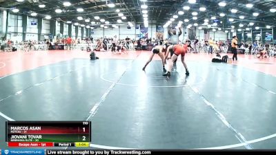 110 lbs Rd# 8- 12:30pm Saturday Final Pool - Marcos Asan, M2TCNJ vs Jiovani Tovar, Nebraska Elite