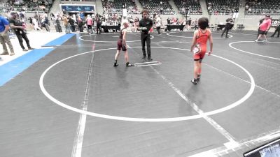 70 lbs Consolation - Bear Kent, Pawhuska Elks Takedown vs Colby Revis, Pocola Youth Wrestling