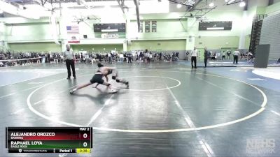 126 lbs 5th Place Match - Raphael Loya, EAGLE ROCK vs Alejandro Orozco, BANNING