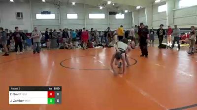 96 lbs Round 2 - Ej Smith, Peer Pressure Elite vs Jordan Zambon, Michigan Mayhem
