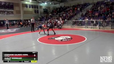 106 lbs Cons. Round 4 - Marley Rodriguez, California vs Stephanie Galindo-Hernandez, Eastside