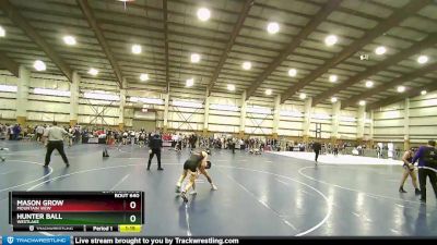 135 lbs Quarterfinal - Hunter Ball, Westlake vs Mason Grow, Mountain View