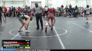 105 lbs Round 6 (8 Team) - Mikhail Montgomery, Neighborhood vs Talea Gunturman, 84 Athletes