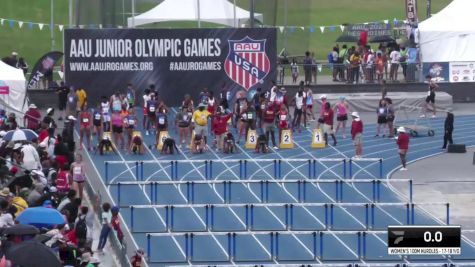 Youth Women's 100m Hurdles Championship, Semi-Finals 10 - Age 17-18