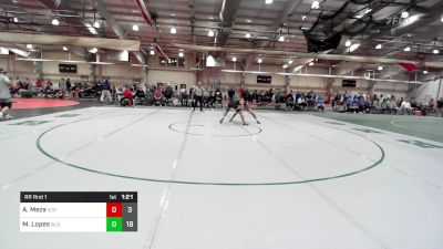 132 lbs Rr Rnd 1 - Adrian Meza, Valiant Prep vs Matthew Lopes, Blair Academy