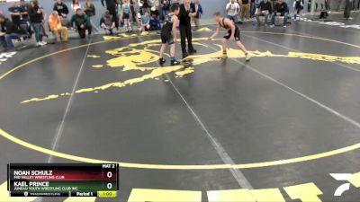 93 lbs Rr1 - Kael Prince, Juneau Youth Wrestling Club Inc. vs Noah Schulz, Mid Valley Wrestling Club