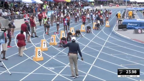 Youth Girls' 200m Championship, Semi-Finals 1 - Age 13