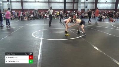 80 lbs Semifinal - Nolan Coryell, Unattached vs Valen DeLaney, Olympic