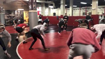 Wisconsin Badger Final Weight Cut Workout