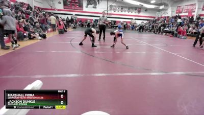 90 lbs Quarterfinal - Jackson Dunkle, Excelsior Springs vs Marshall Fiora, Lexington Youth Wrestling Club