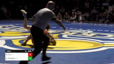 133 lbs Derrick Cardinal, SDSU vs Daton Fix, OSU