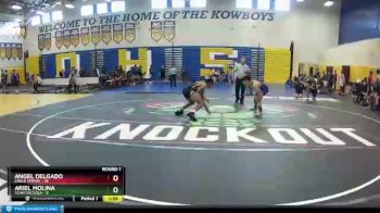 126 lbs Round 1 (8 Team) - Angel Delgado, Eagle Empire vs Ariel Molina, Team Osceola