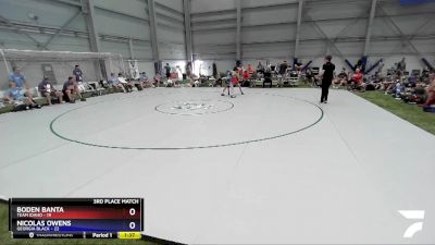 113 lbs Placement Matches (16 Team) - Boden Banta, Team Idaho vs Nicolas Owens, Georgia BLACK