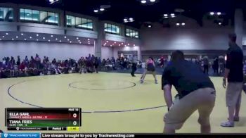 120 lbs Round 3 (10 Team) - Tiana Fries, CLWC / IWC vs Ella Gahl, Charlie`s Angels- GA Pink