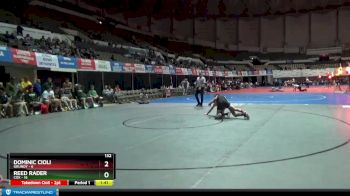 132 lbs Placement (4 Team) - Reed Rader, Cox vs Dominic Cioli, Grundy