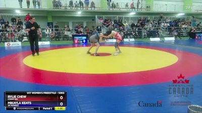 53kg Quarterfinal - Rylie Chew, Coast WA vs Mikayla Keats, Jr Huskies