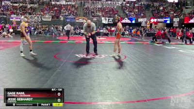 Champ. Round 1 - Jesse Gebhardt, Choteau vs Gage Raihl, Columbus / Absarokee