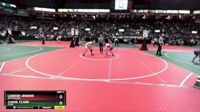 146 lbs Cons. Round 4 - Cashil Clark, CPWA vs Landon Jenkins, Unattached