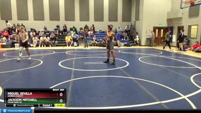 182 lbs Quarterfinal - Jackson Mitchell, Spain Park Hs vs Miguel Sevilla, Harris County