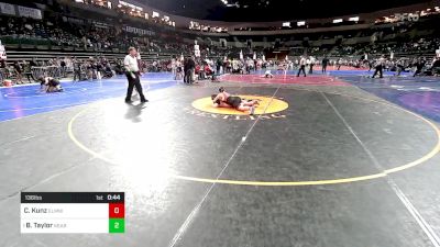 136 lbs Final - Charlie Kunz, Elmwood Park vs Brenna Taylor, Kearny