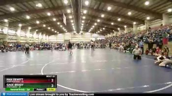 130 lbs Semis & Wb (16 Team) - Max Dewitt, Team Montana vs Gage Brady, Utah Green