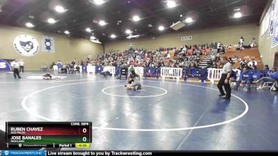 145 lbs Cons. Semi - Ruben Chavez, Dos Palos vs Jose Banales, Highland