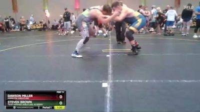 Round 3 - Steven Brown, Team Hammer Wrestling Academy vs Dawson Miller, Hamilton Wrestling