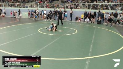 59 lbs Rr2 - Mason Novelli, Avalanche Wrestling Association vs Tate Keller, Soldotna Whalers Wrestling Club