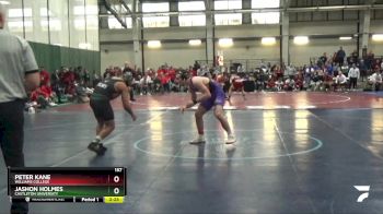 157 lbs Quarterfinal - Peter Kane, Williams College vs Jashon Holmes, Castleton University