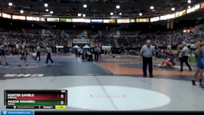 138 lbs Prelim - Mason Navarro, Borah vs Hunter Gamble, Orofino