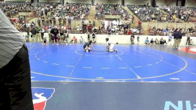 100 lbs Round Of 16 - Ezra Ross, Cavalier Wrestling Club vs Jaxon Hynson, Tomahawk Wrestling Club