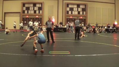 78 lbs Quarterfinals (8 Team) - Charlie Atkinson, SVRWC Silver vs Jack Pressman, American MMA & Wrestling