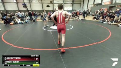 132 lbs Semifinal - Clark Petersen, ID vs Nathan Curry, WA