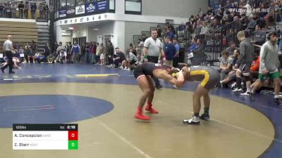 125 lbs Consi Of 16 #1 - Aedyn Concepcion, Gardner-Webb vs Zach Starr, Kent State