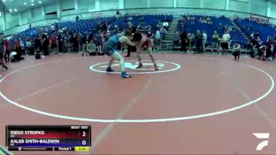 132 lbs Cons. Round 6 - Diego Stropko, OH vs Kaleb Smith-baldwin, MI