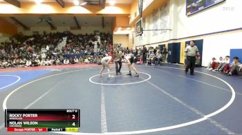 144 lbs 1st Place Match - Nolan Wilson, Coconino vs ROCKY PORTER, Mogollon