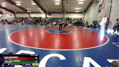 138 lbs Cons. Round 1 - Sam Scribner, Newcastle vs Malachi Martin, Kelly Walsh