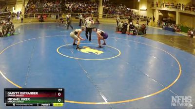 165 lbs Cons. Semi - Michael Kiker, Damonte Ranch vs Garytt Ostrander, Spanish Springs