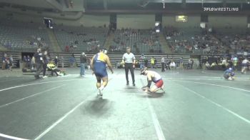 285 lbs Round Of 32 - Shane Whitney, Camden County vs Sergio Bueno, Ancilla