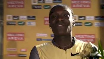 Dawn Harper 1st 100H Paris Golden League