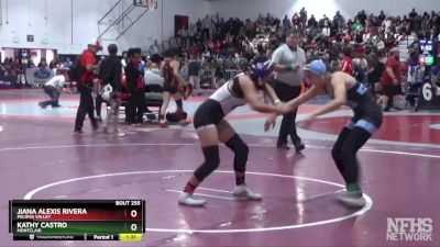 Quarterfinal - Jiana Alexis Rivera, Paloma Valley vs Kathy Castro, Montclair