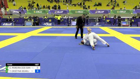 CLEIDIANE PEREIRA DOS SANTOS vs THAIS CRISTINA SCARLINO 2024 Brasileiro Jiu-Jitsu IBJJF