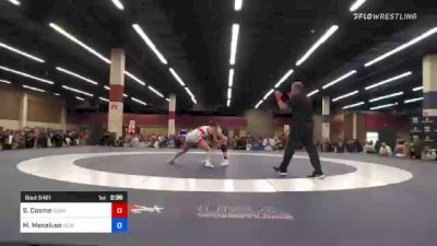 59 kg Semifinal - SaVannah Cosme, Sunkist Kids Wrestling Club vs Mia Macaluso, New York