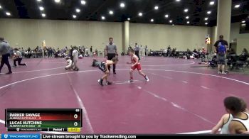 65 lbs Round 2 (4 Team) - Parker Savage, Alabama Elite Black&nbsp; vs Lucas Hutchins, Alabama Elite Gold