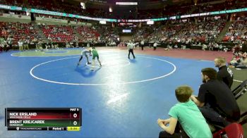D2-113 lbs 5th Place Match - Brent Krejcarek, Kewaskum vs Nick Ersland, Wisconsin Dells
