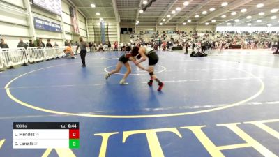 106 lbs Consi Of 64 #1 - Leland Mendez, VA vs Carter Lanzilli, CT